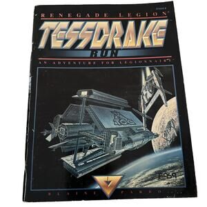 U Renegade Legion Tessdrake Run an Adventure for Legionaire Book 1991 FASA 5801